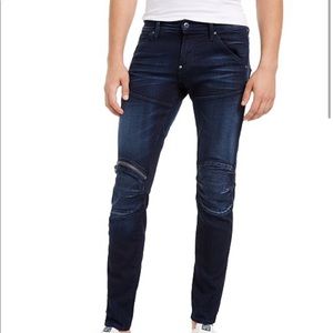 5620 3D ZIP KNEE SUPER SLIM JEANS